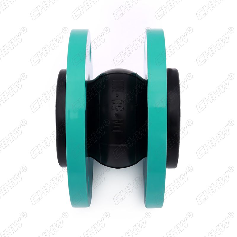 DN40可曲撓單球體橡膠軟接頭(經緯線橡膠接頭)