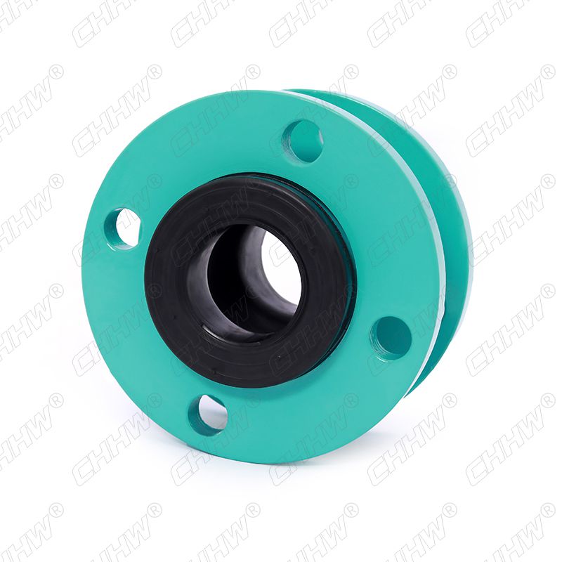 DN40可曲撓單球體橡膠軟接頭(經緯線橡膠接頭)